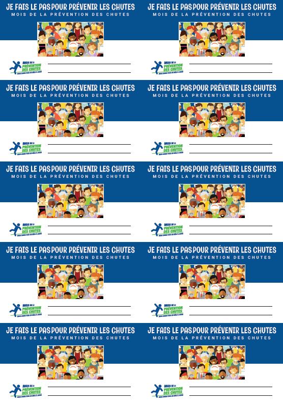 step up label 2x3 french